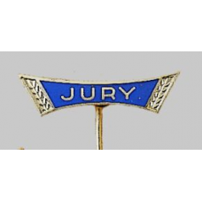 Emaille JURY-insigne
